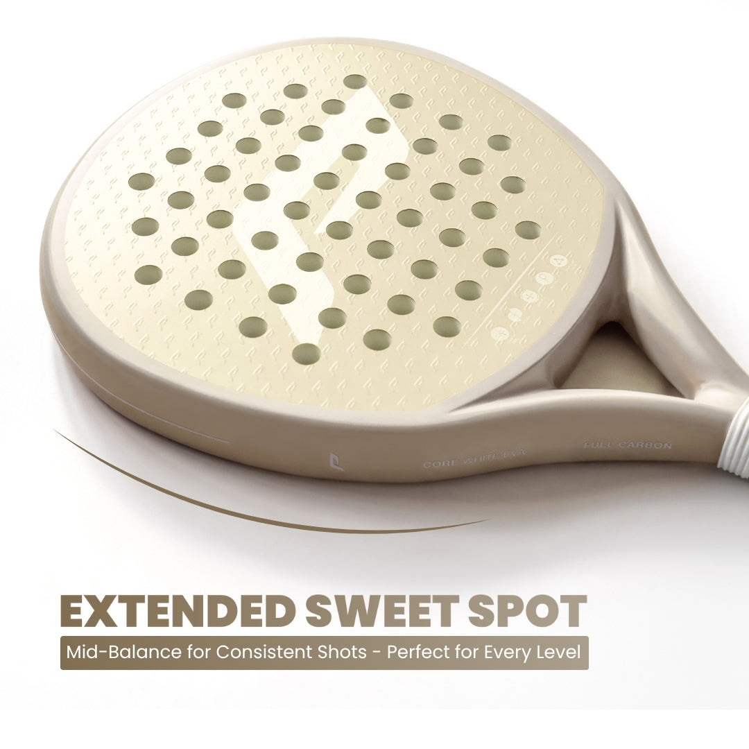 <tc>Padelschläger Light+ Vollcarbon - Beige</tc>