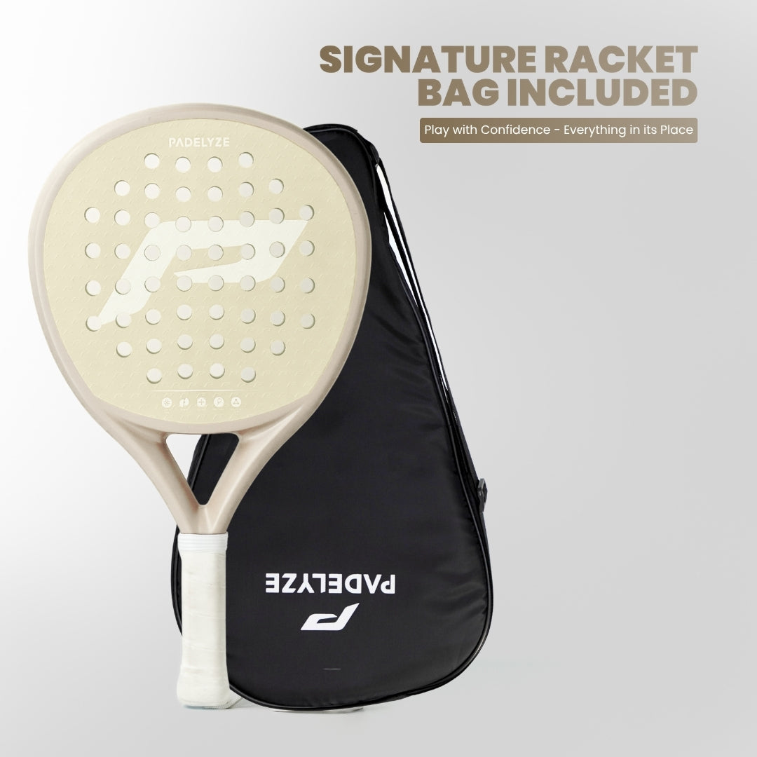 <tc>Padelschläger Light+ Vollcarbon - Beige</tc>