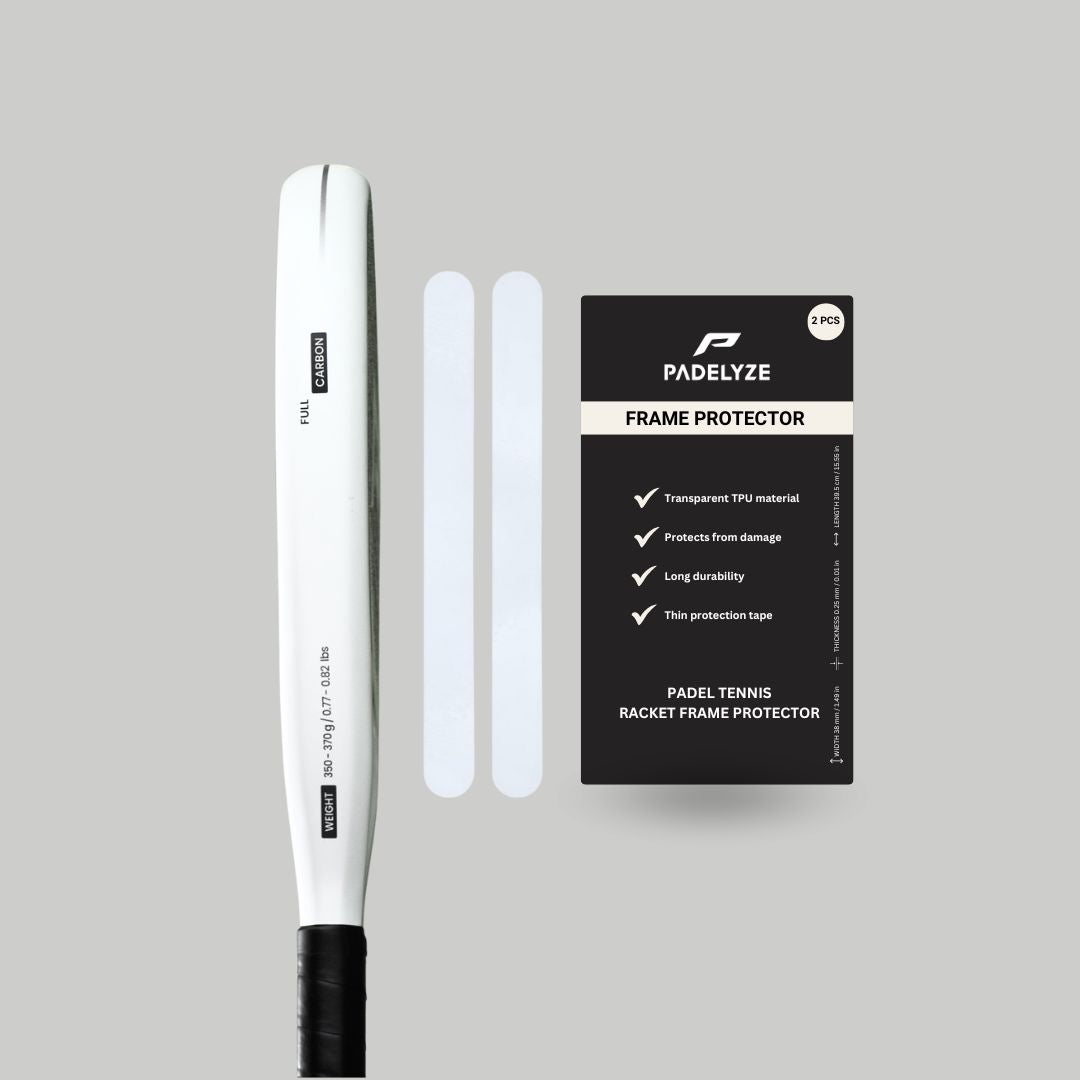 Transparent Padel Racket Protector Padel Tennis Racket Frame Protectors - Transparent | PADELYZE – PADELYZE®