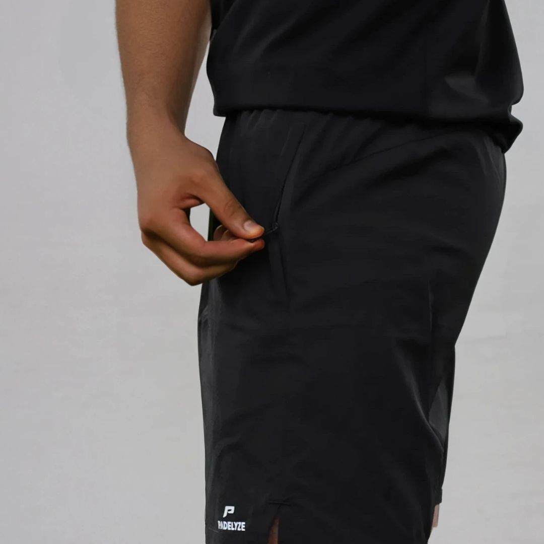 Heren Padel Shorts - Zwart