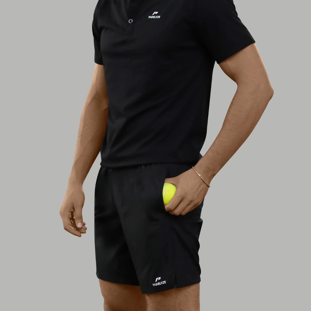 Heren Padel Shorts - Zwart