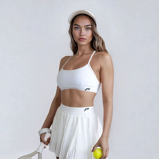 Women’s Padel Sports Bra – Sculpt - White