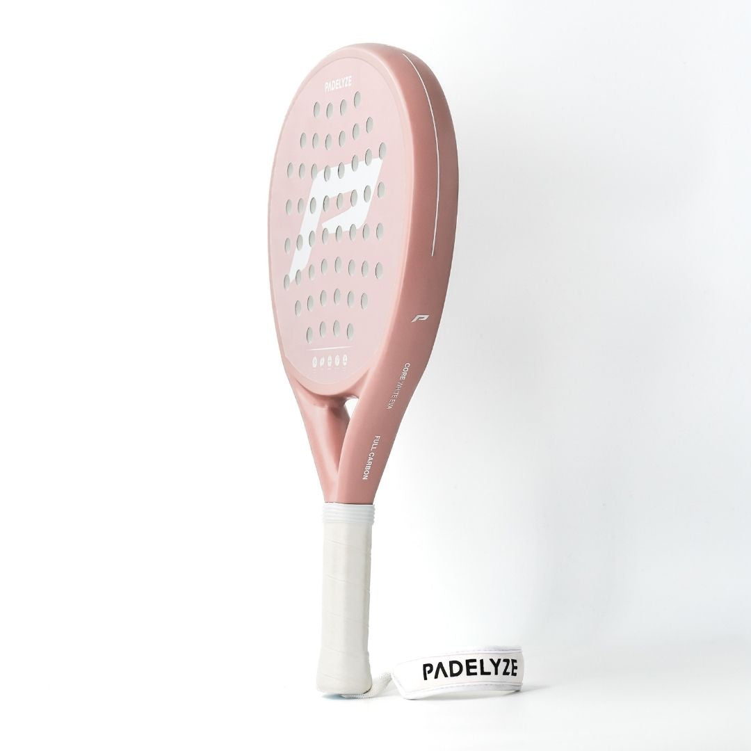 Padel Tennis Racket Light+ Full Carbon - Pink