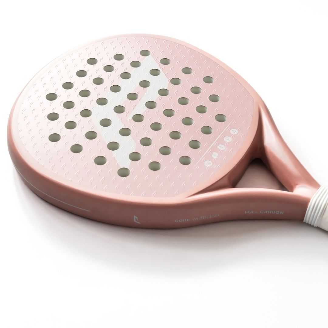 Padel Tennis Racket Light+ Full Carbon - Pink